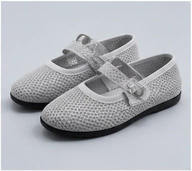 Grey woven loafer
