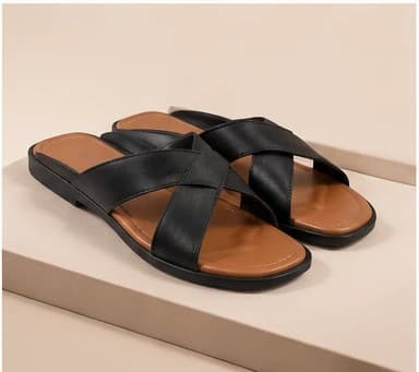 An upcoming NIKOZ silhouette in black, crossover strap