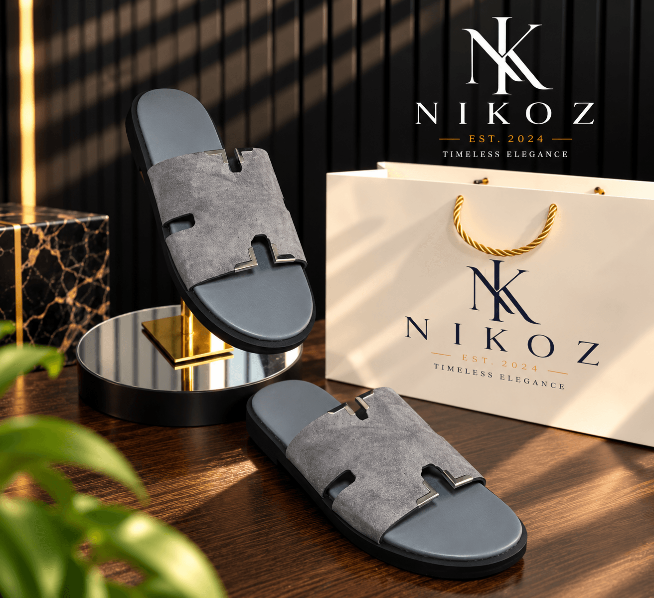 NIKOZ ZAYDEN in Grey